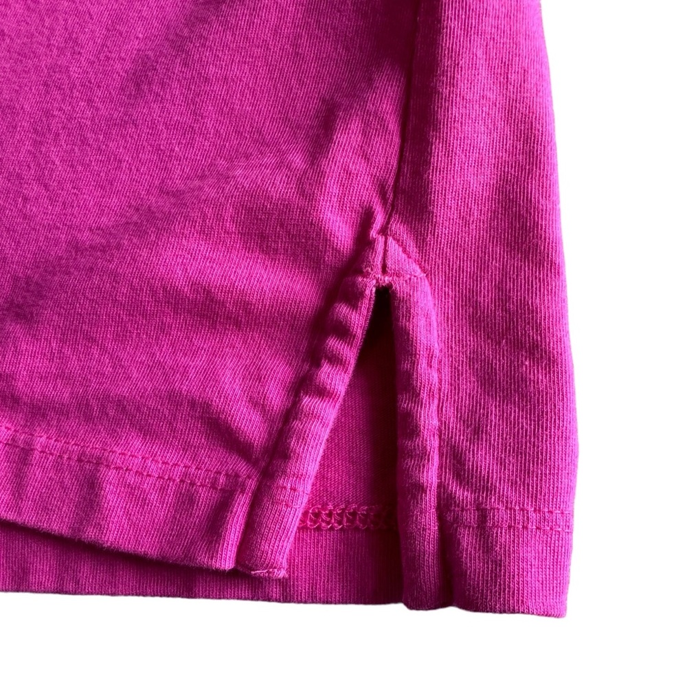 Lands End Pink Sleeveless Dress Embroidered - Cover Up Size Large - Picture 8 of 15